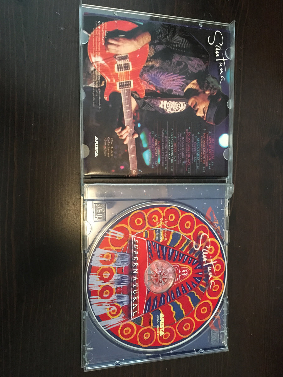 Santana Supernatural CD – Somos Gallery