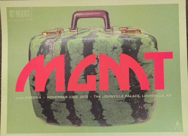 MGMT concert print