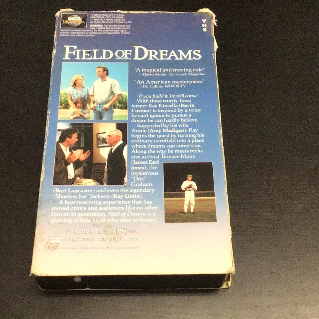 Field of Dreams VHS Somos Gallery