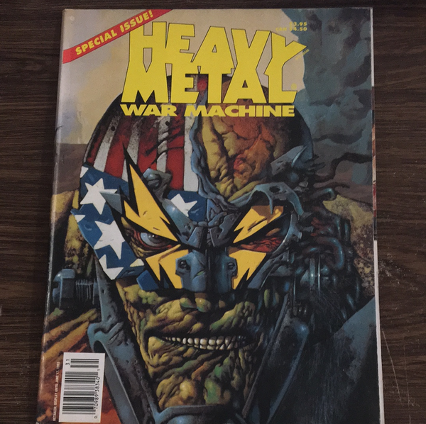 Heavy Metal Magazine War Machine