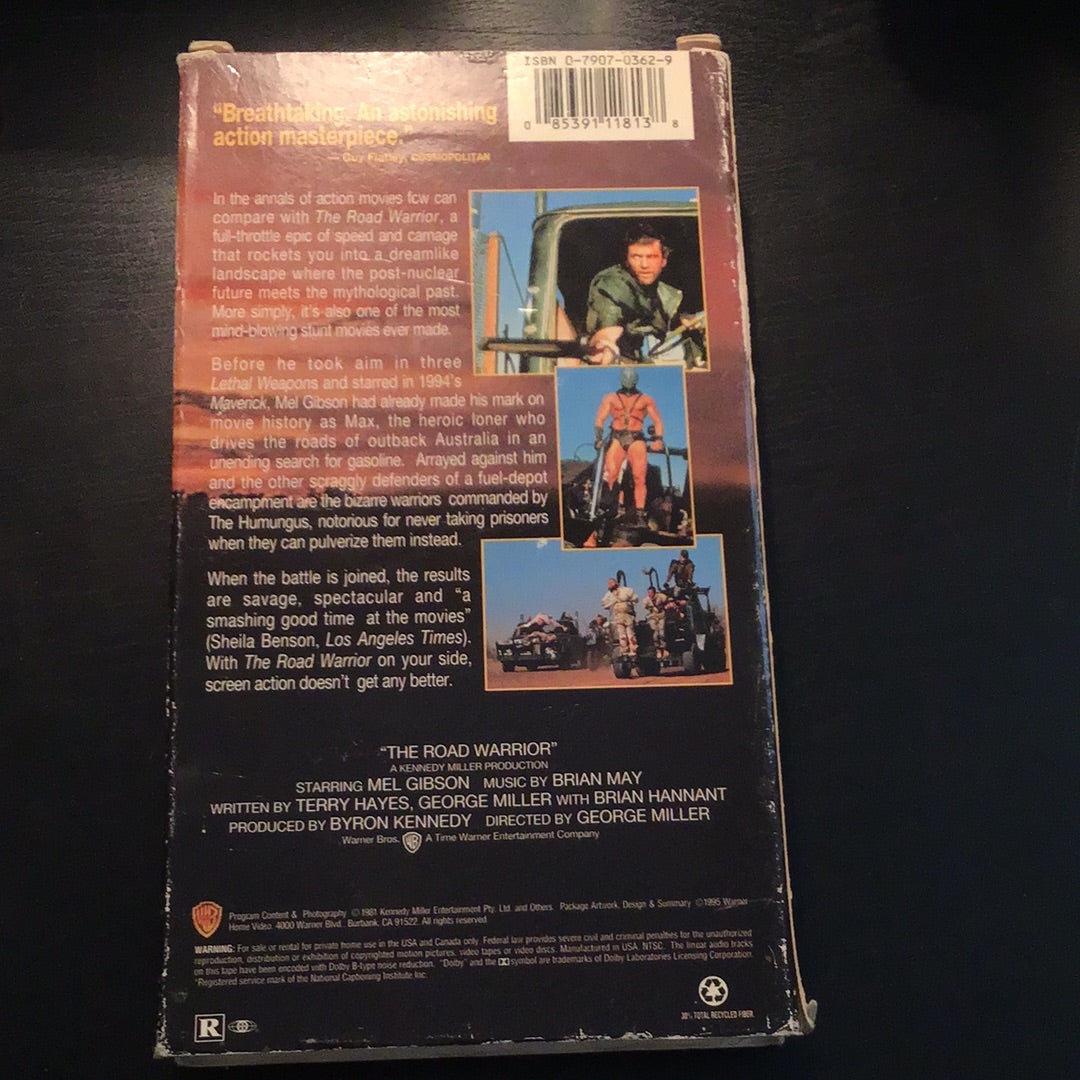 The Road Warrior VHS