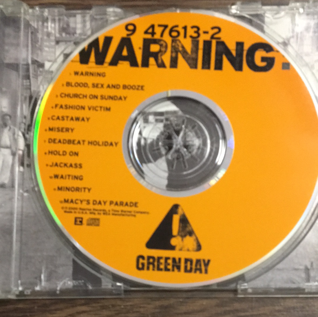 激レアGreen Day /Warning非売品プロモカセットテープ&おまけCD 人気ブランドの 激レアGreen Day /Warning非売品プロモカセット