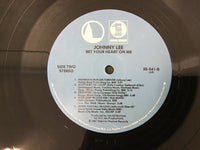 Johnny Lee Bet your Heart on me LP