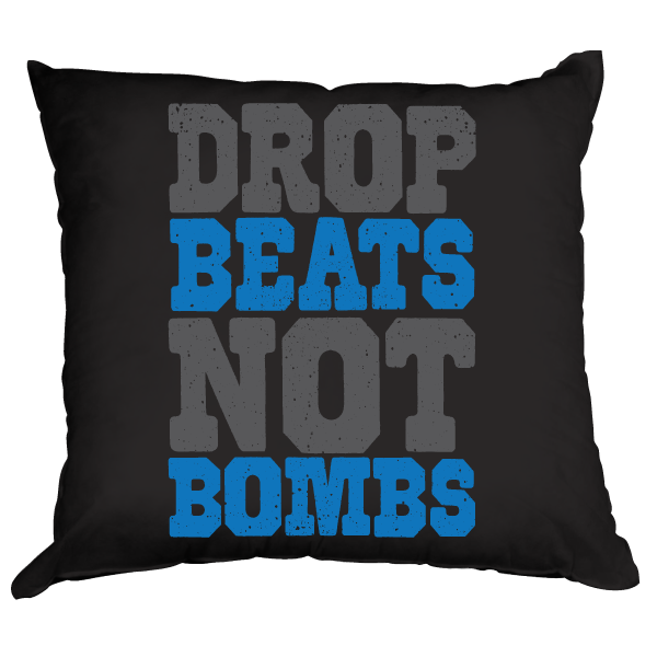 Throw Pillow - Drop Beats