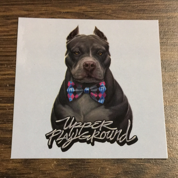 Upper Playground Pitbull Sticker