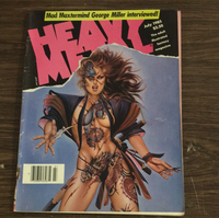 Heavy Metal Magazine July 1985
