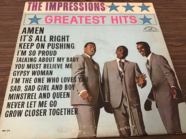 The Impressions Greatest Hits LP