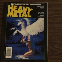 Heavy Metal Magazine August 1983