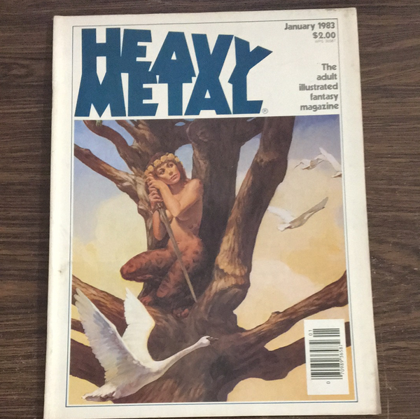 Heavy Metal Magazine January 1983