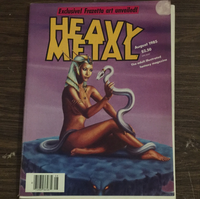 Heavy Metal Magazine August 1985