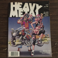 Heavy Metal Magazine February 1985