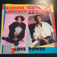 Dionne Warwick & Jeffrey Osbourne Love Power / In a world such as this 45