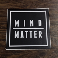 Acrylick Mind Matter Sticker