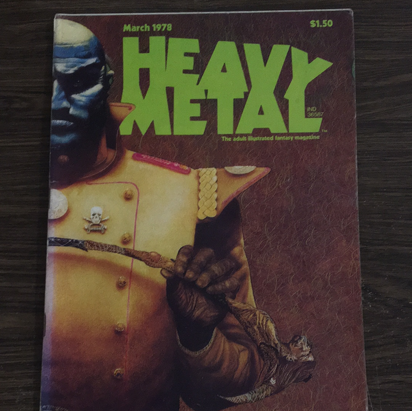 Heavy Metal Magazine March 1978