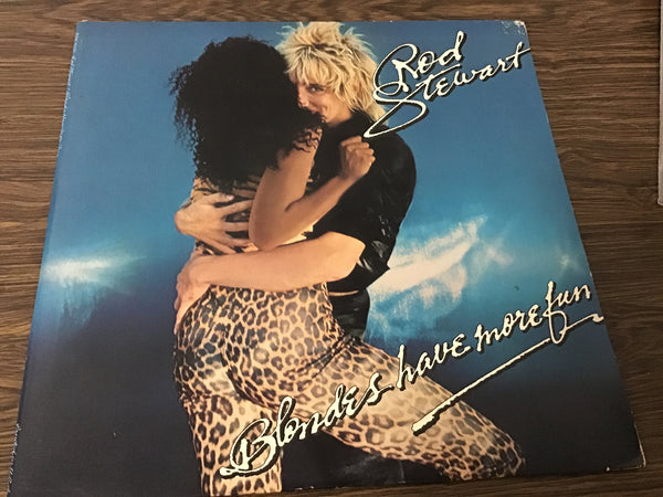 Rod Stewart Blondes have more Fun LP