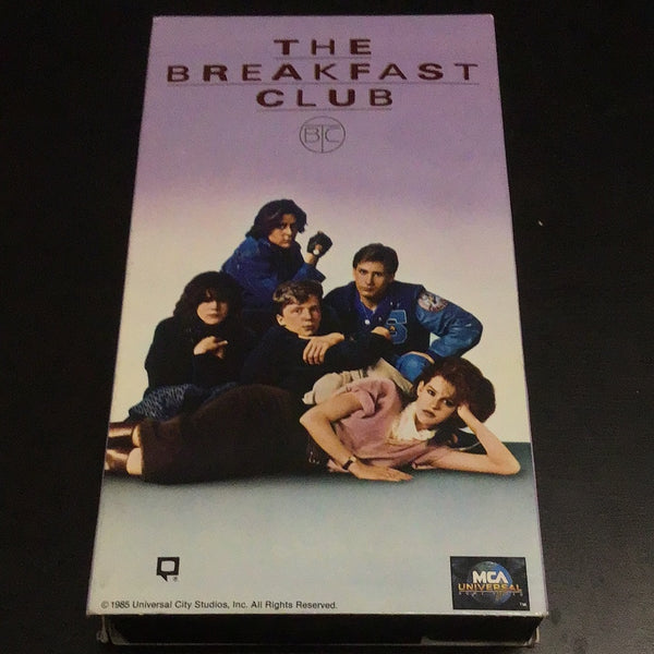 The Breakfast Club VHS