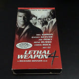 Lethal Weapon 4 VHS