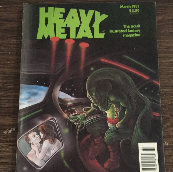Heavy Metal Magazine March 1983