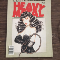 Heavy Metal Magazine July 1991