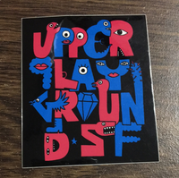 Upper Playground Sticker