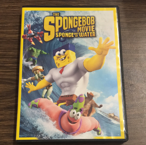 The Spongebob Movie Sponge out of Water DVD