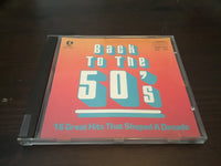 Back to the 50’s Greatest Hits CD
