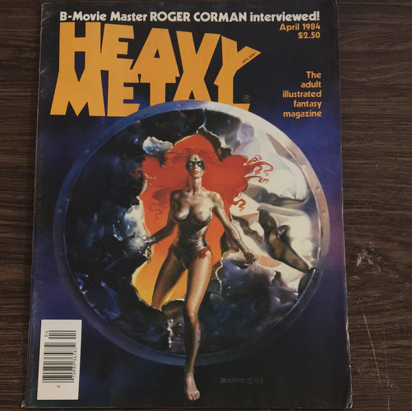 Heavy Metal Magazine April 1984