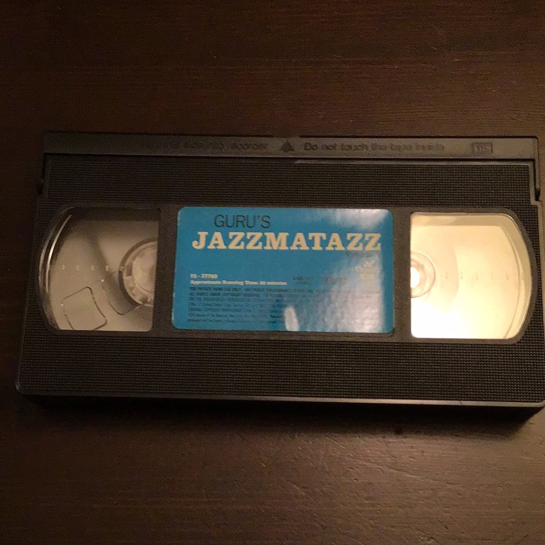 Vhs Mathatazz Guru’s Jazzmatazz Volume 1 VHS – Somos Gallery