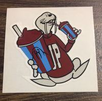 Upper Playground Walrus Icee Sticker