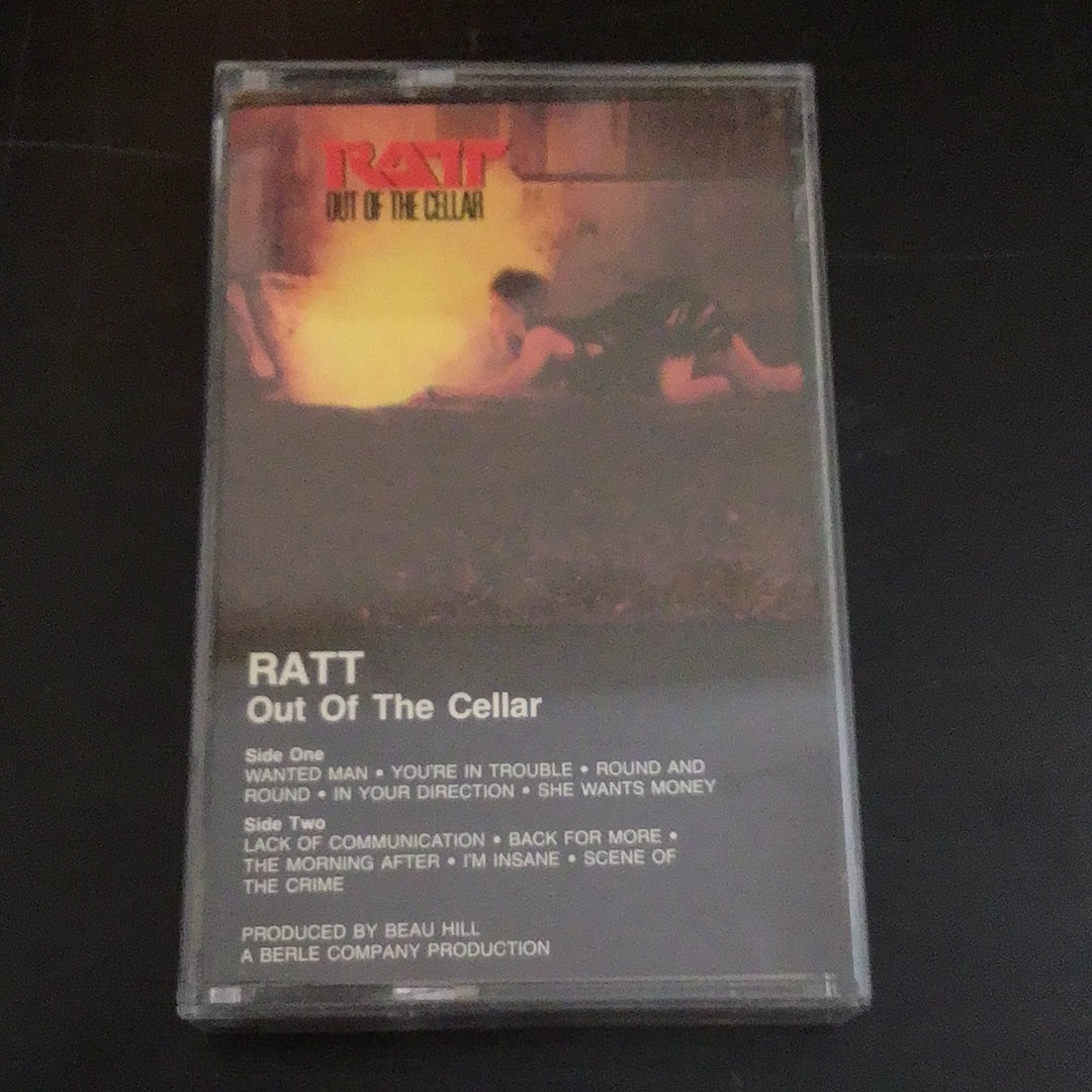 Ratt Out of the Cellar Tape – Somos Gallery