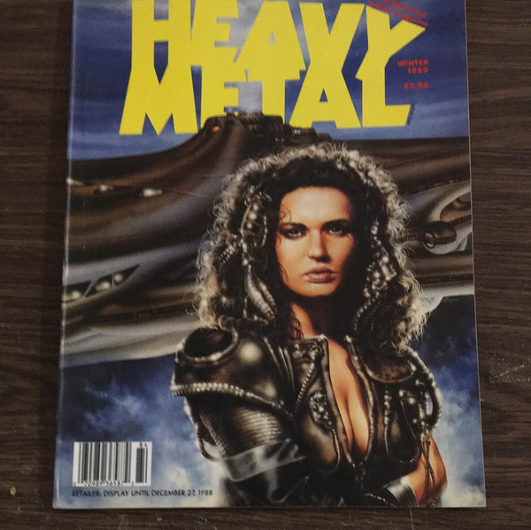 Heavy Metal Magazine Winter 1989