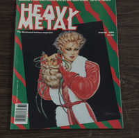 Heavy Metal Magazine Winter 1988