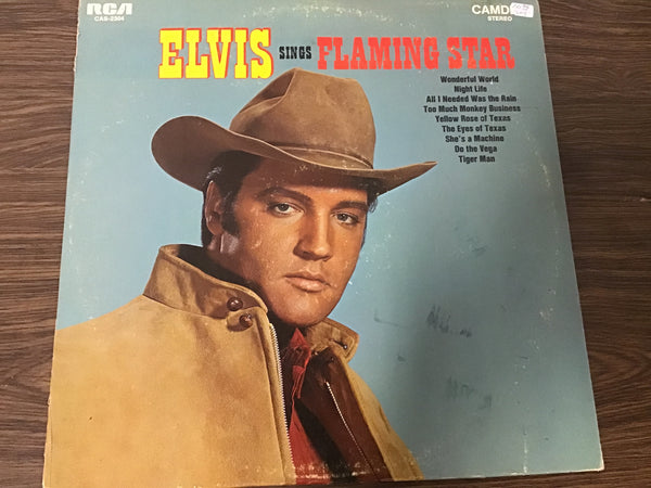 Elvis Presley Elvis sing Flaming Star LP