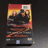 The Mask of Zorro VHS