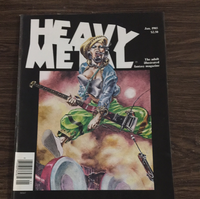 Heavy Metal Magazine January 1985