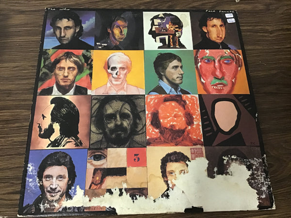 The Who Face Dances LP