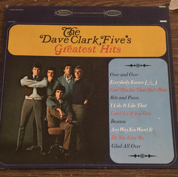 Dave Clark Five’s Greatest Hits LP