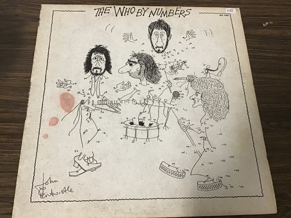 The Who By Numbers LP