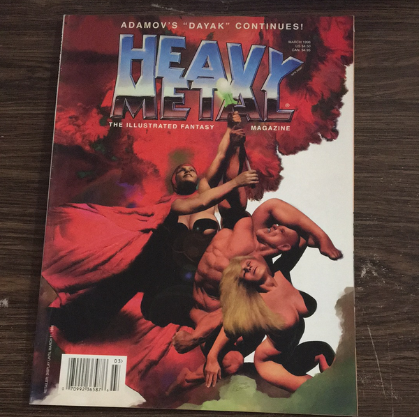 Heavy Metal Magazine March 1996
