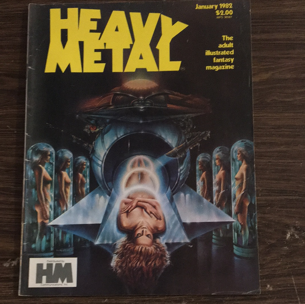 Heavy Metal January 1982