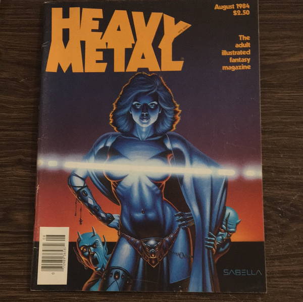 Heavy Metal August 1984