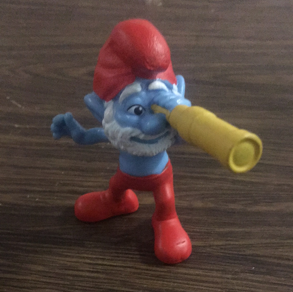 Papa Smurf 3” Toy