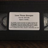 Love those Stooges VHS