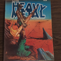 Heavy Metal Magazine April 1978 barcode