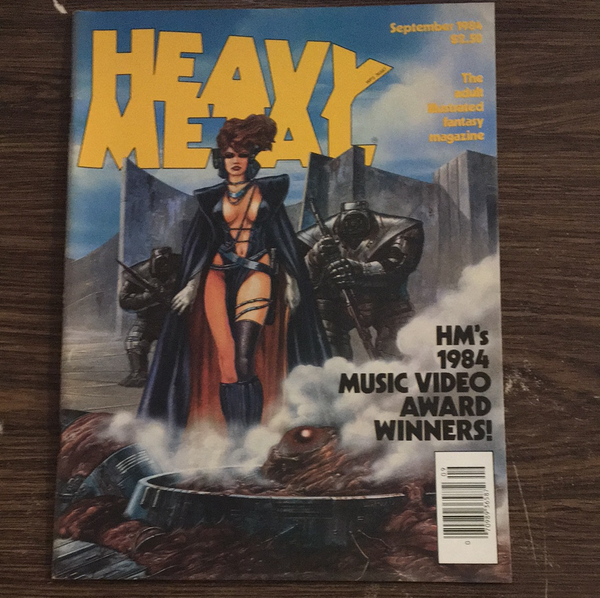 Heavy Metal Magazine September 1984