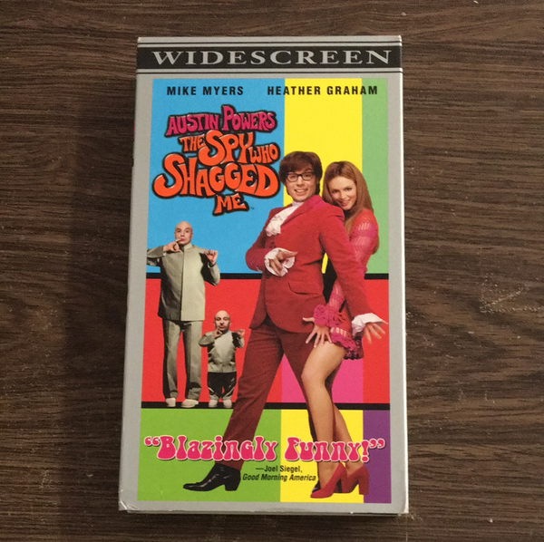 Austin Powers The Spy who shagged me VHS