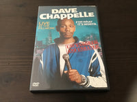 Dave Chappelle Live at the Fillmore - For what it’s Worth DVD