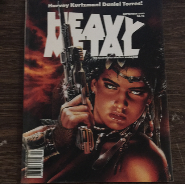 Heavy Metal Magazine September 1990