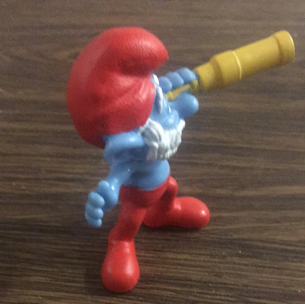Papa smurf discount figurine