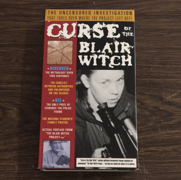 Curse of the Blair Witch VHS